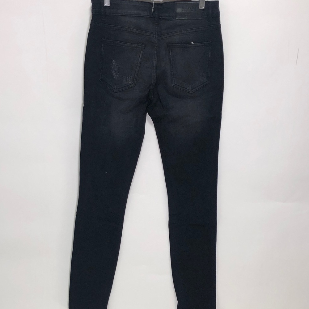 830 Skinny Stretch Exploded Knee Ripped Jean - Picture 4 of 4